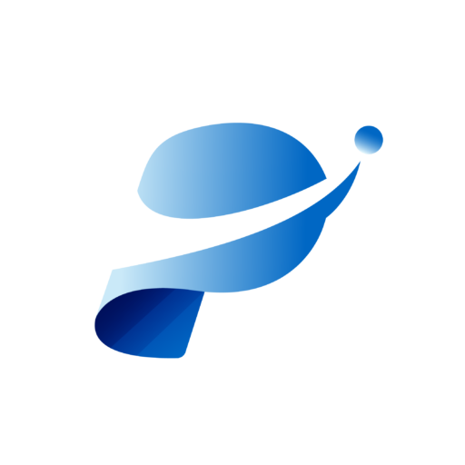 pispis公式の青いPマーク